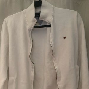 Tommy Hilfiger White Men’s Medium Full Zip